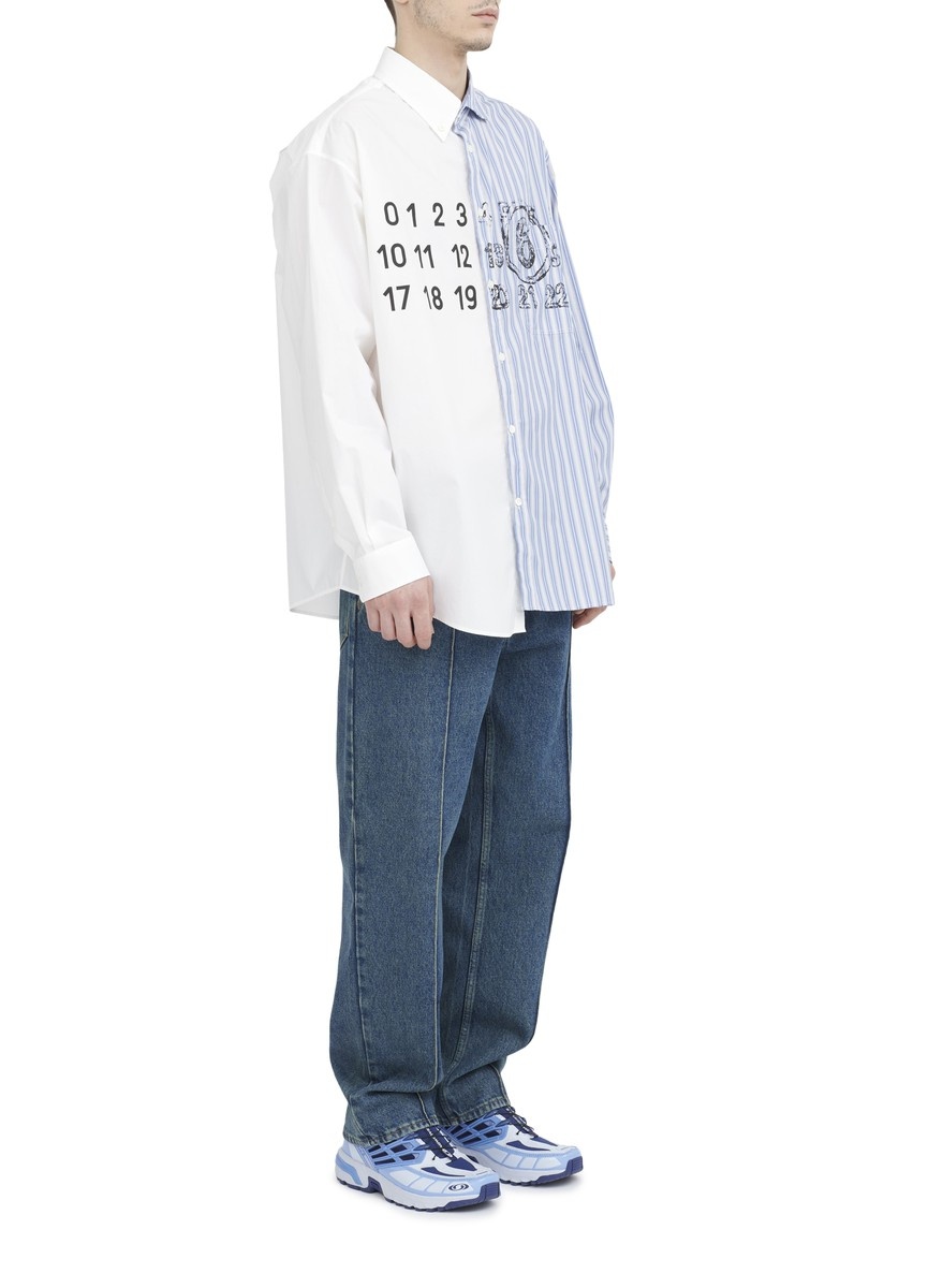 Spliced numbers shirt - 6