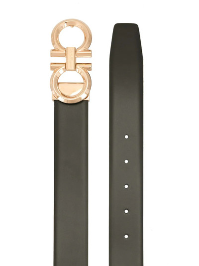 Salvatore Ferragamo Gancini buckle belt outlook