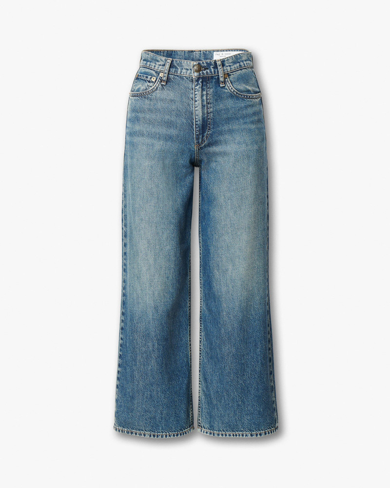 Andi Ankle Wide-Leg Jeans Featherweight in Declan 1