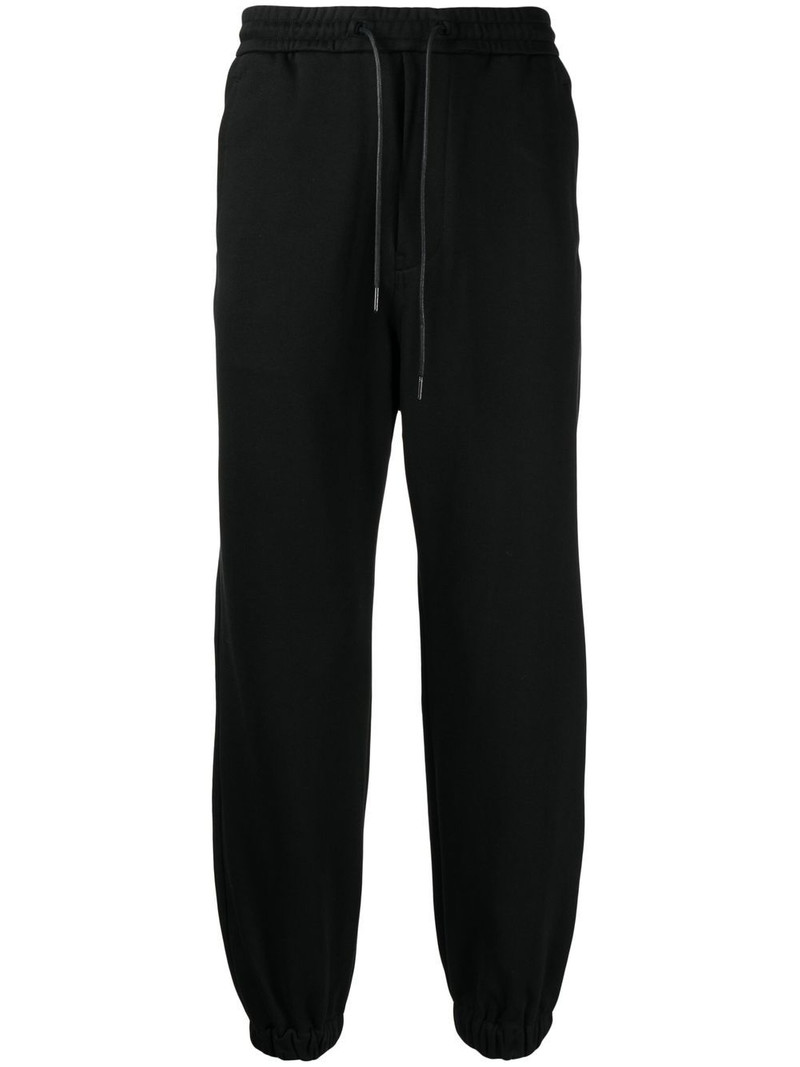 drawstring-waistband track pants 1