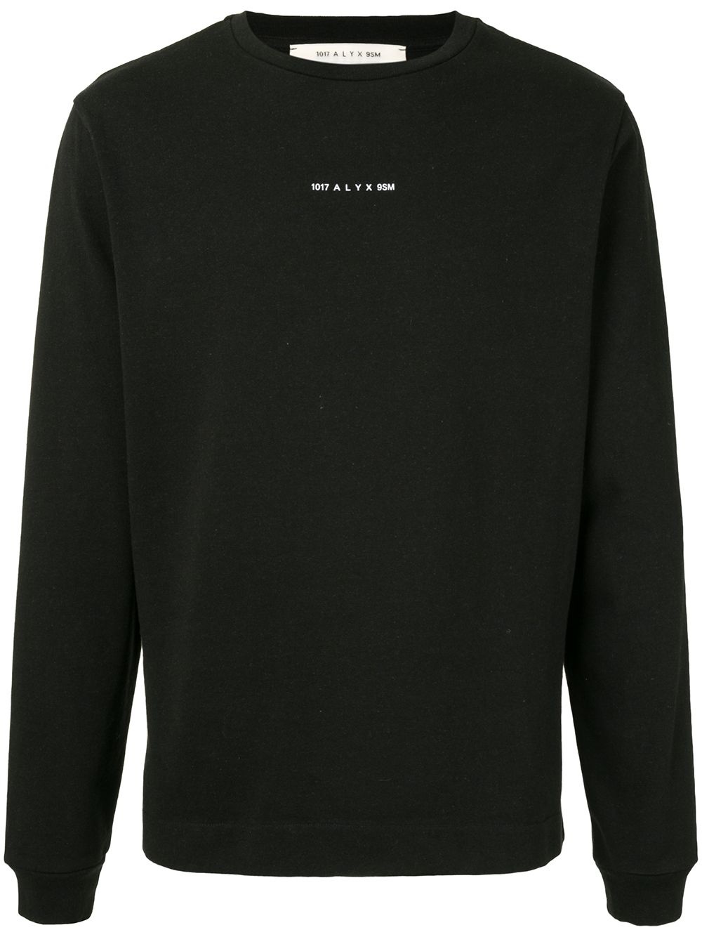 logo print sweatshirt - 1