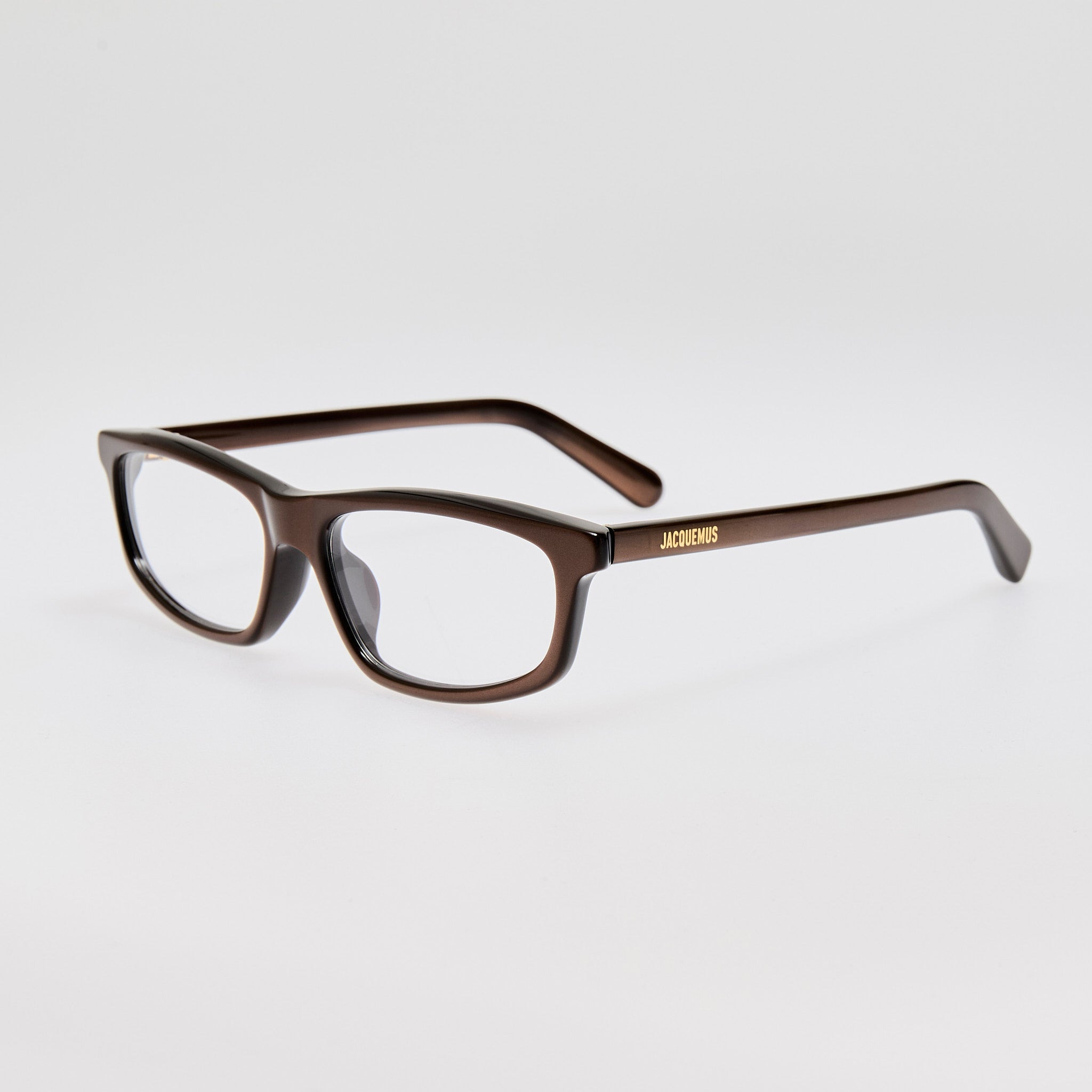 Cuadro Optical in Metallic Brown - 2