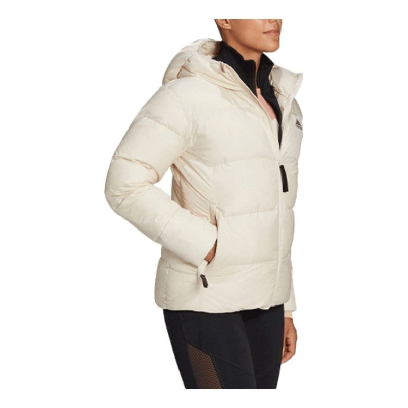 (WMNS) adidas 11.11 Puffer Jacket 'White' H14171 3