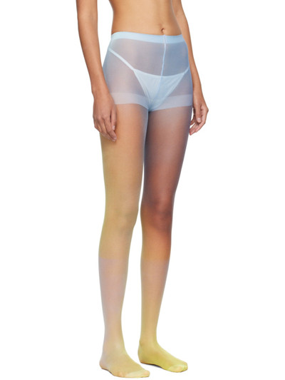 ISSEY MIYAKE Yellow & Blue Light Leak Tights outlook