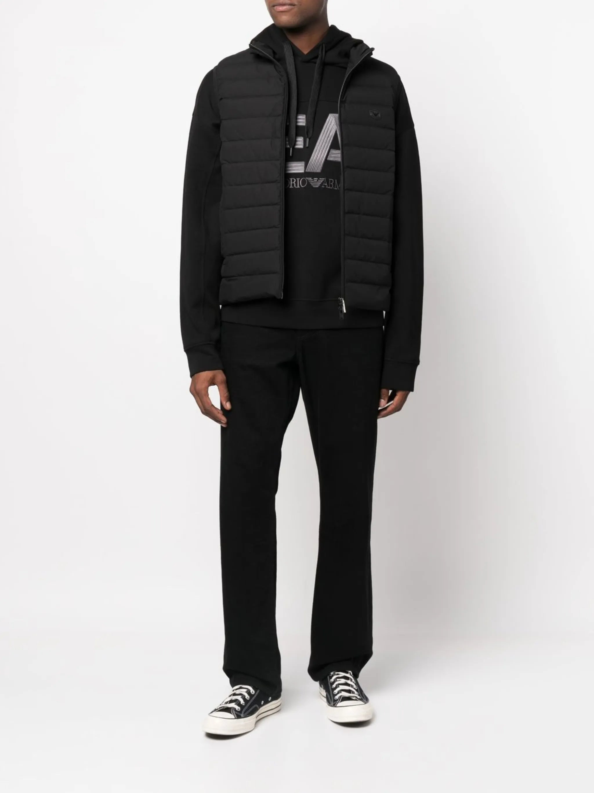 Emporio Armani Zip-up Sleeveless Down Gilet - 3