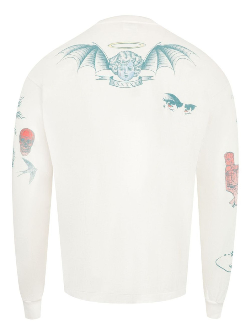 SAINT M×××××× long-sleeve sweatshirt outlook