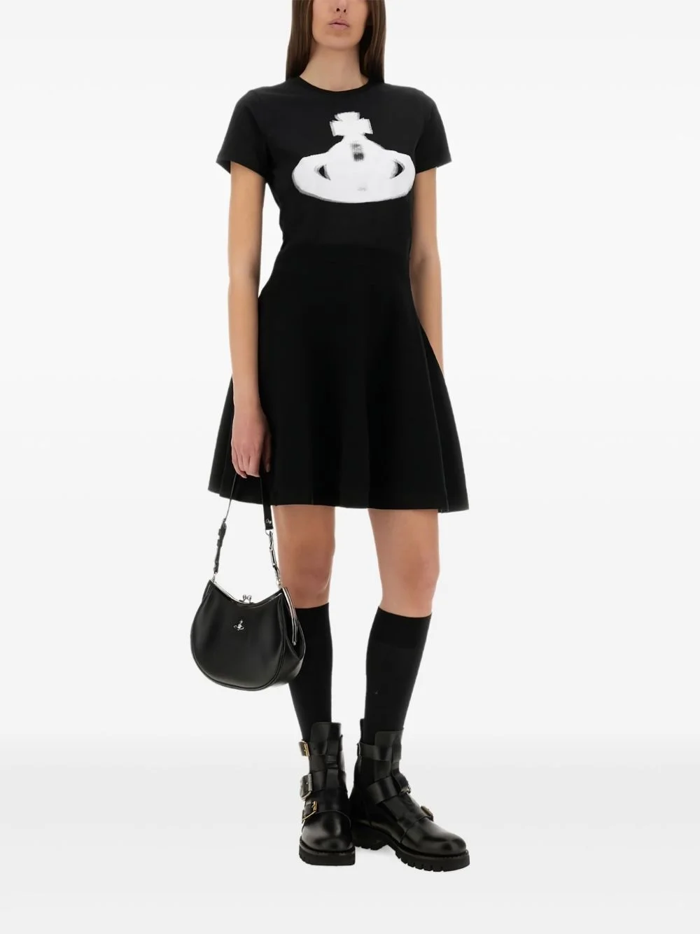 Orb-print T-shirt - 1