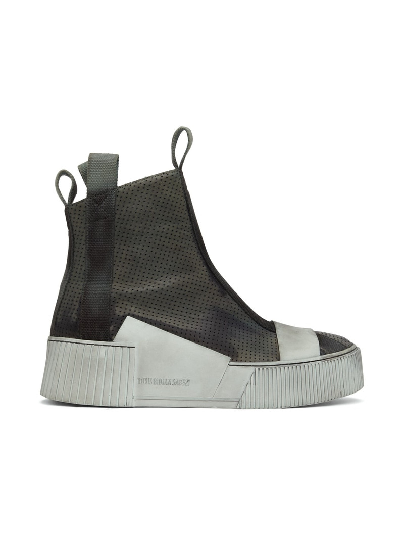 Grey Bamba 3.1 High Top Sneakers 1