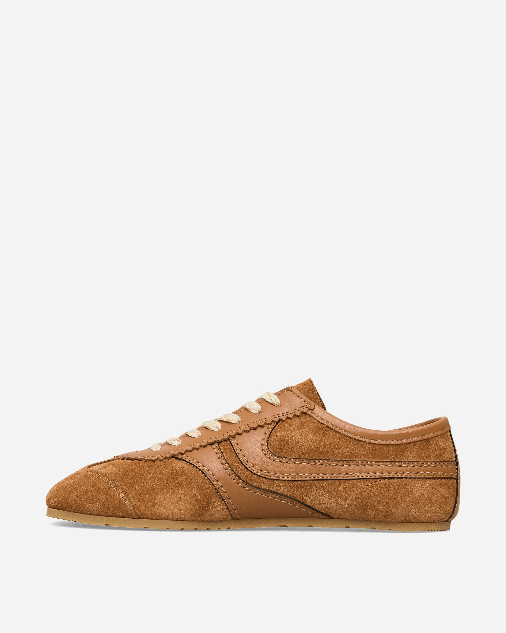 Suede Sneakers Tan - 3