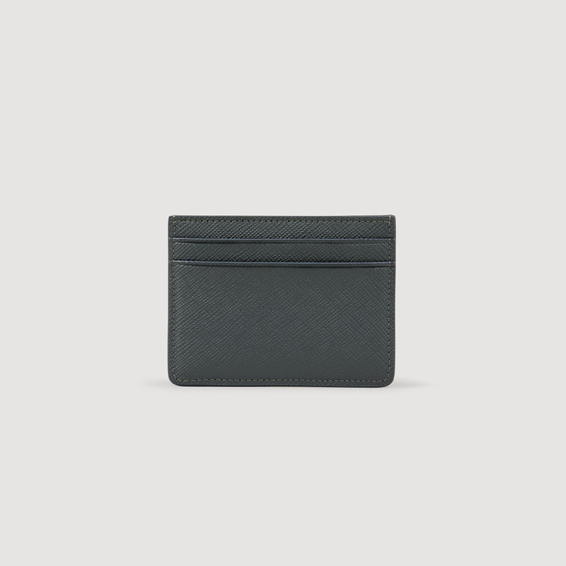 Sandro RECONSTITUTED LEATHER CARDHOLDER outlook