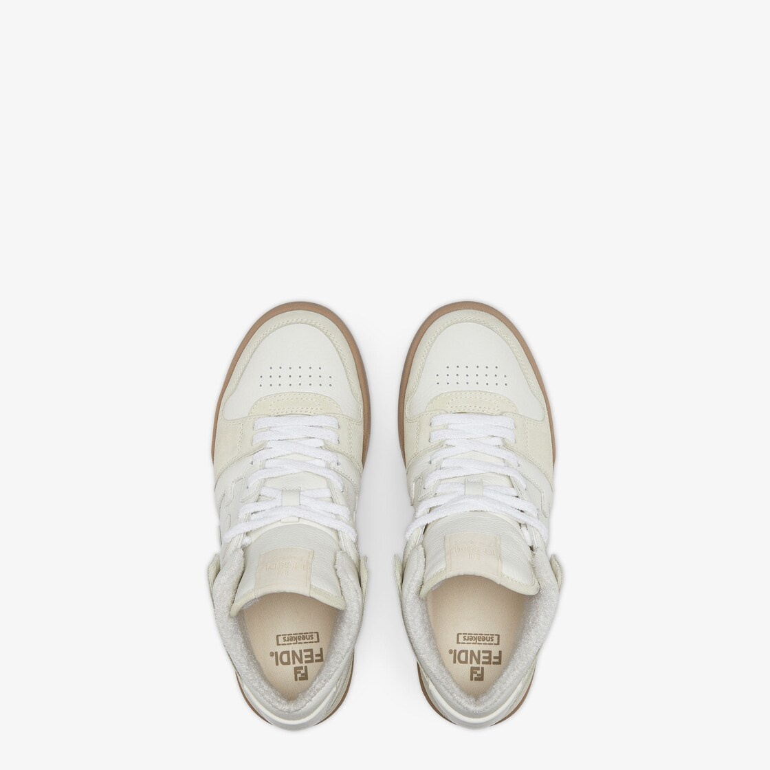 White leather high-tops - 4