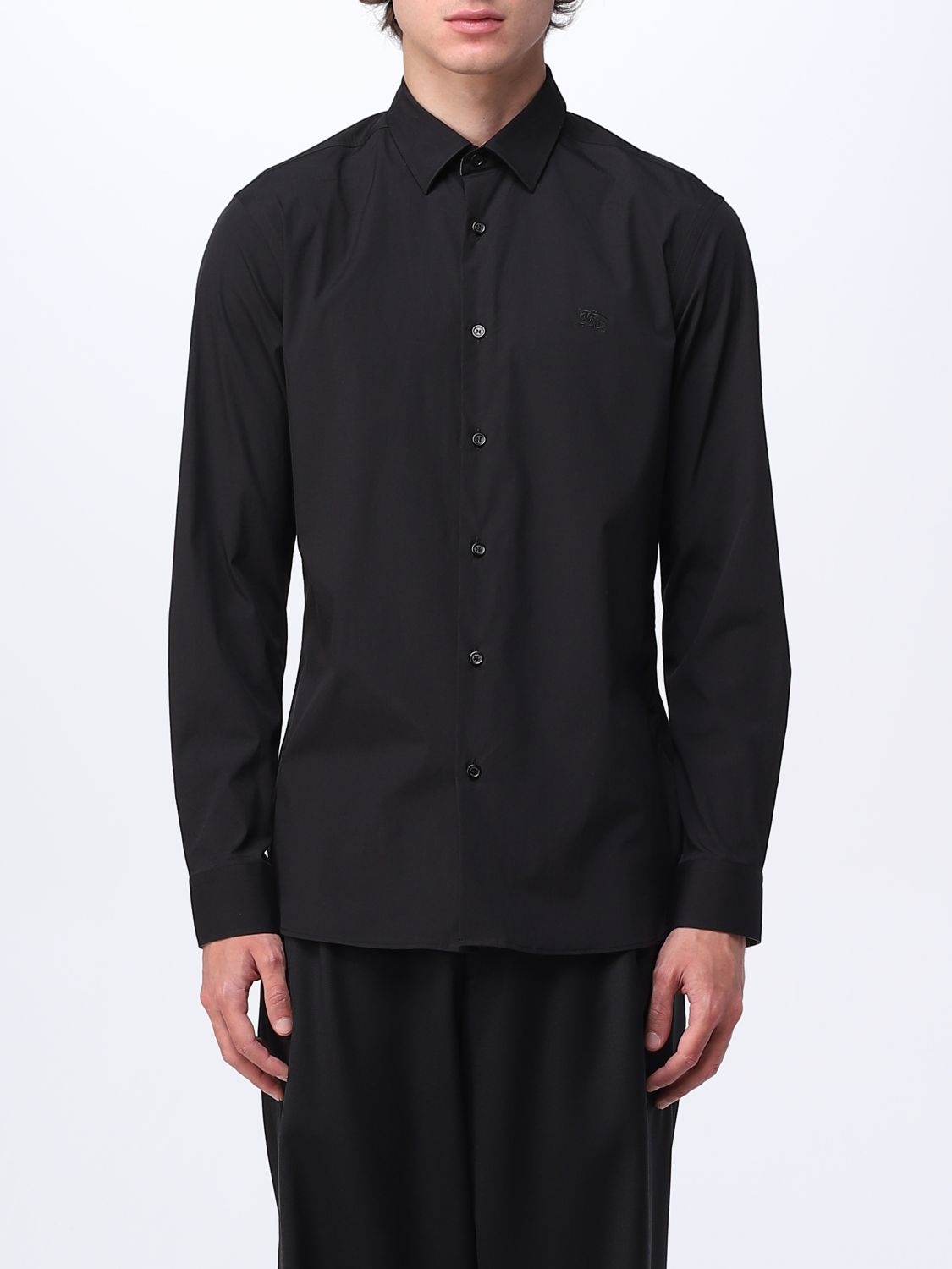 Burberry shirt in stretch cotton poplin - 1