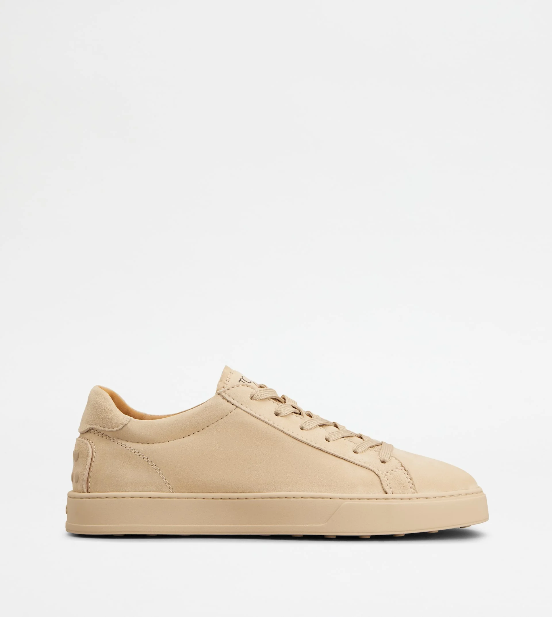 SNEAKERS IN PASHMY SUEDE - BEIGE - 1