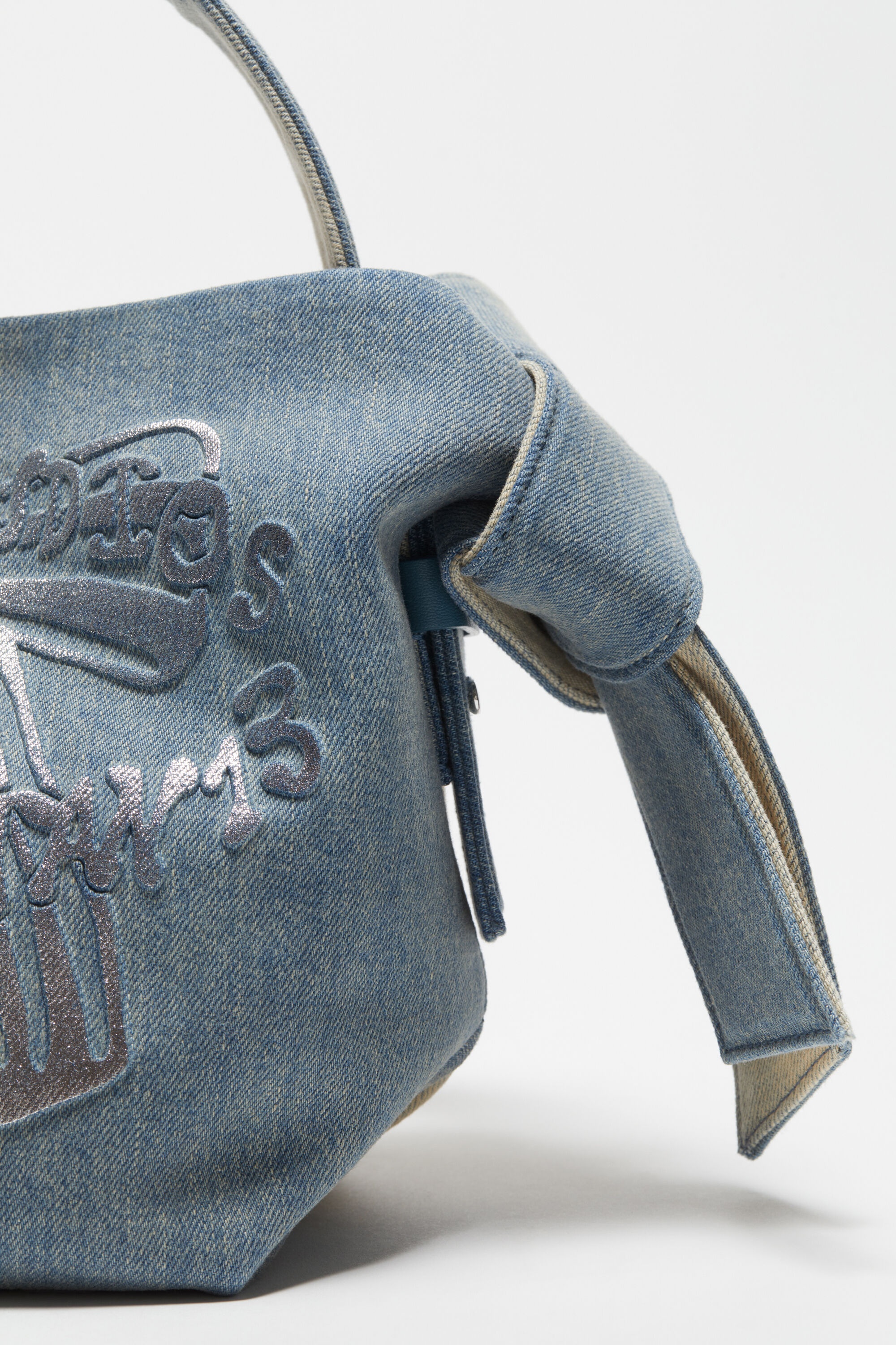 Musubi mini shoulder bag - Dusty blue - 6