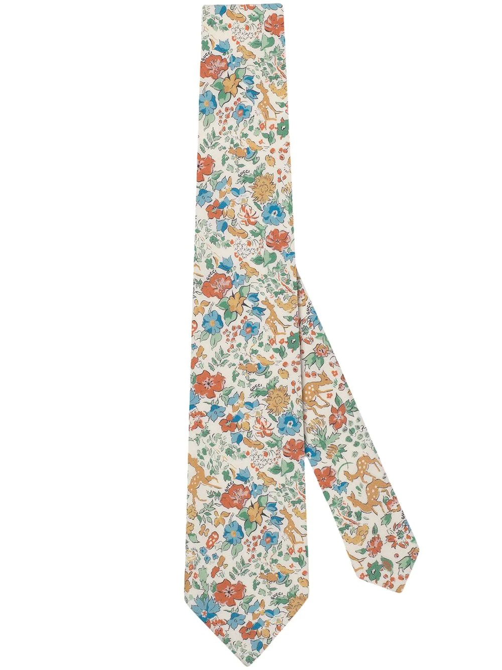 Liberty floral organic-silk tie - 1