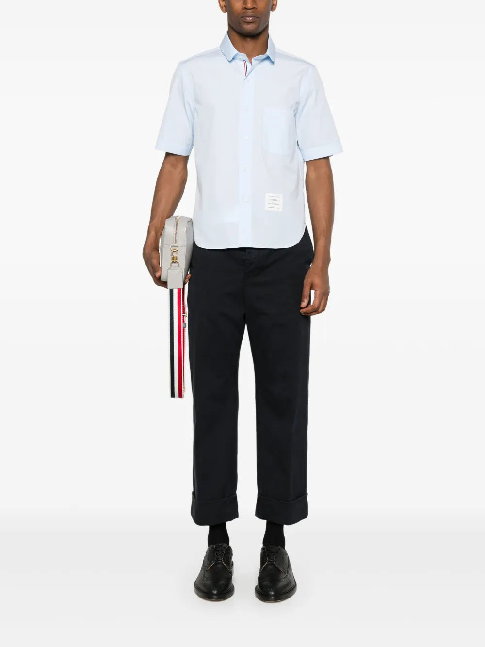 Thom Browne Men Short-Sleeved Shirt - 2