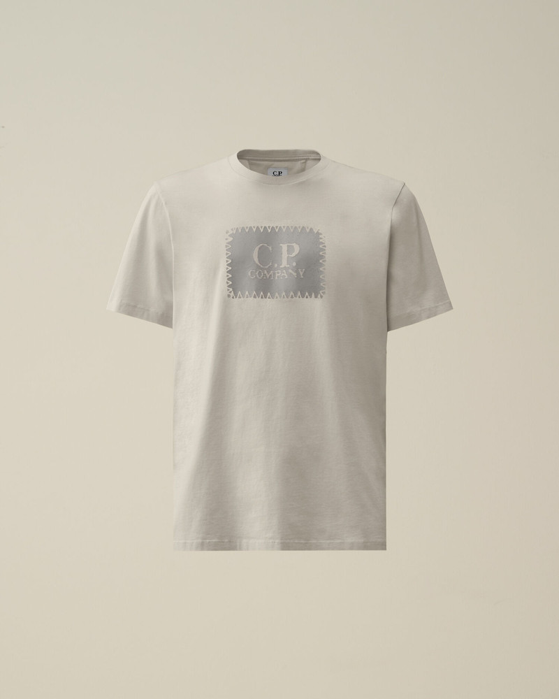 30/1 Jersey Label Style Logo T-shirt 1