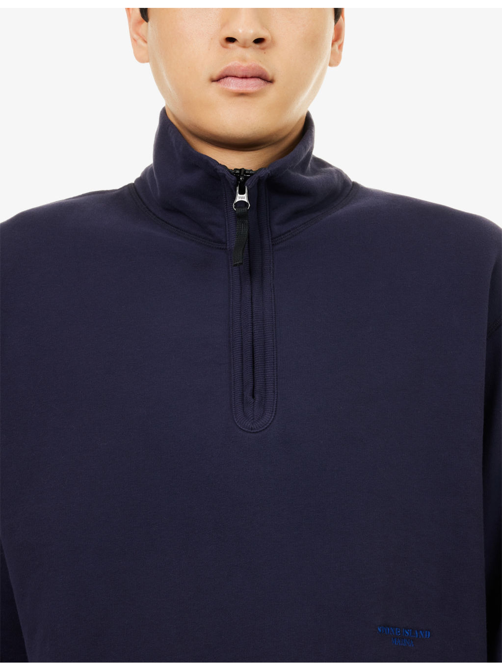 Marina Long-Sleeve Brushed-Cotton Sweatshirt - 5