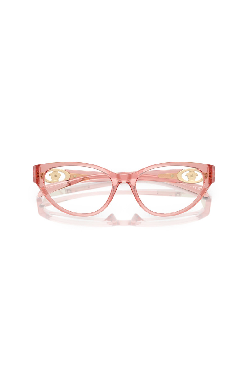 Versace 54mm Cat Eye optical glasses in Pink 5