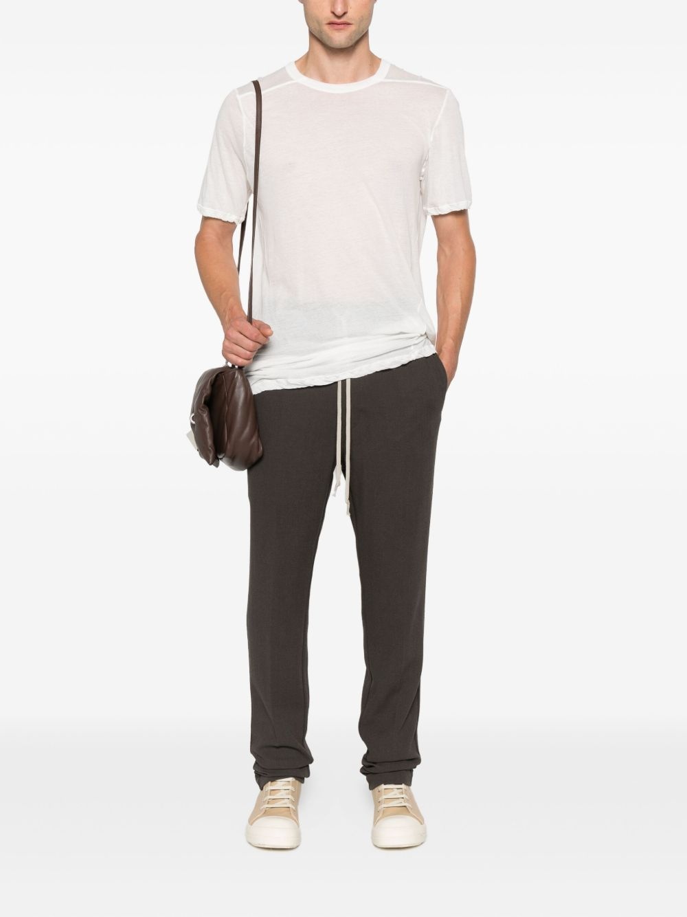 virgin wool track pants - 2