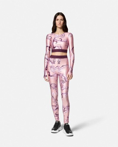 VERSACE JEANS COUTURE Chromo Couture Crop Top outlook