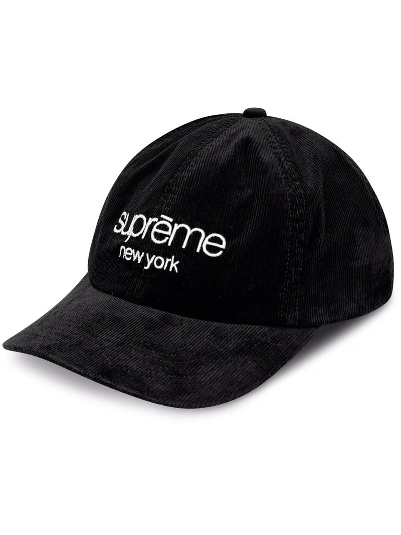 corduroy classic logo cap - 1