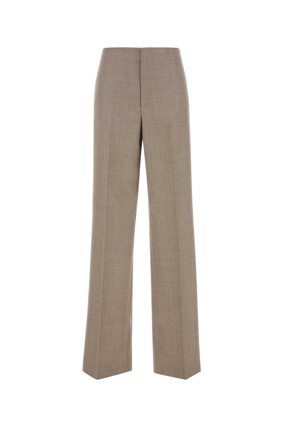 Moschino Women Cappuccino Wool Pant - 1