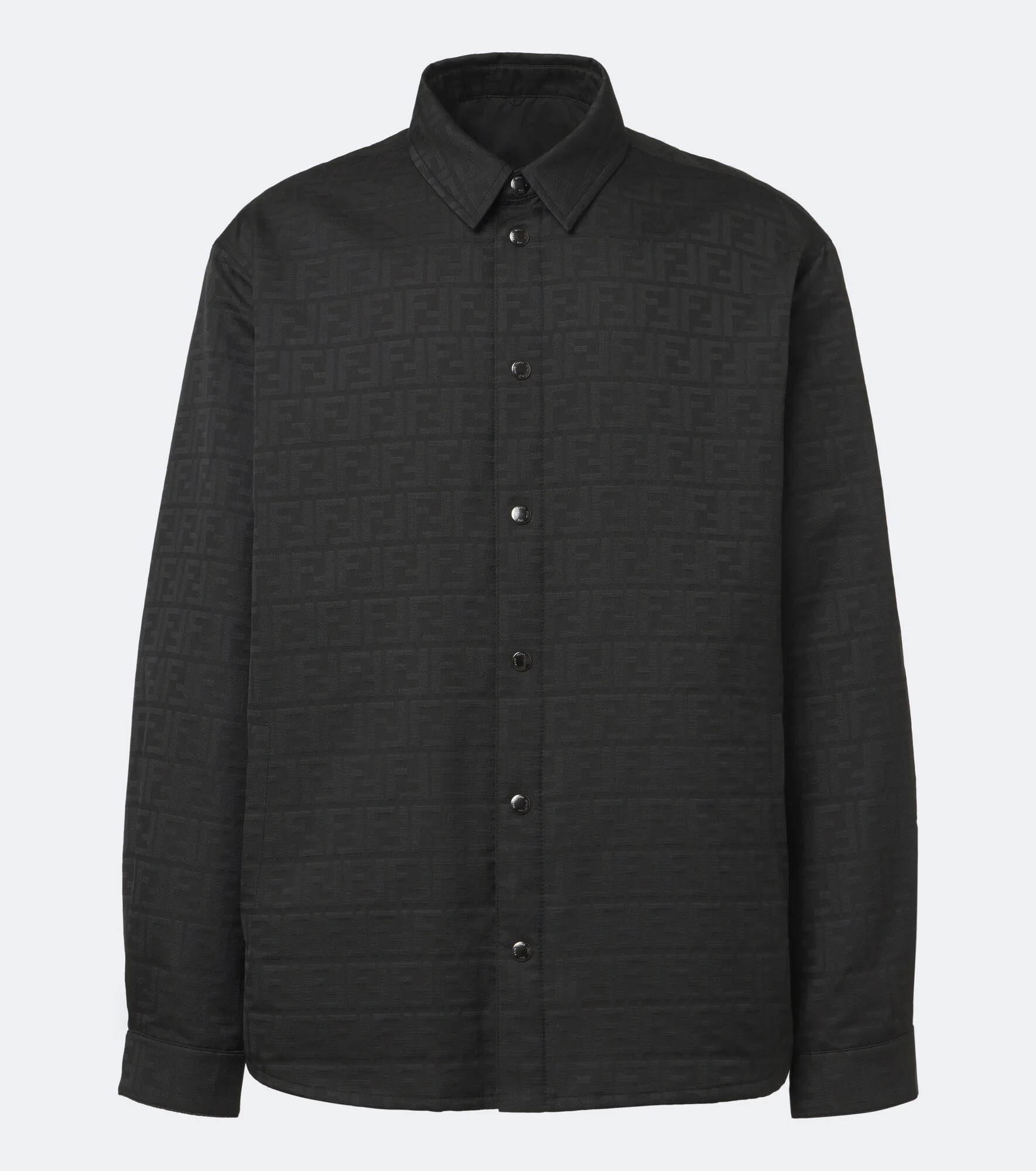 FF Zucca jacquard overshirt - 1