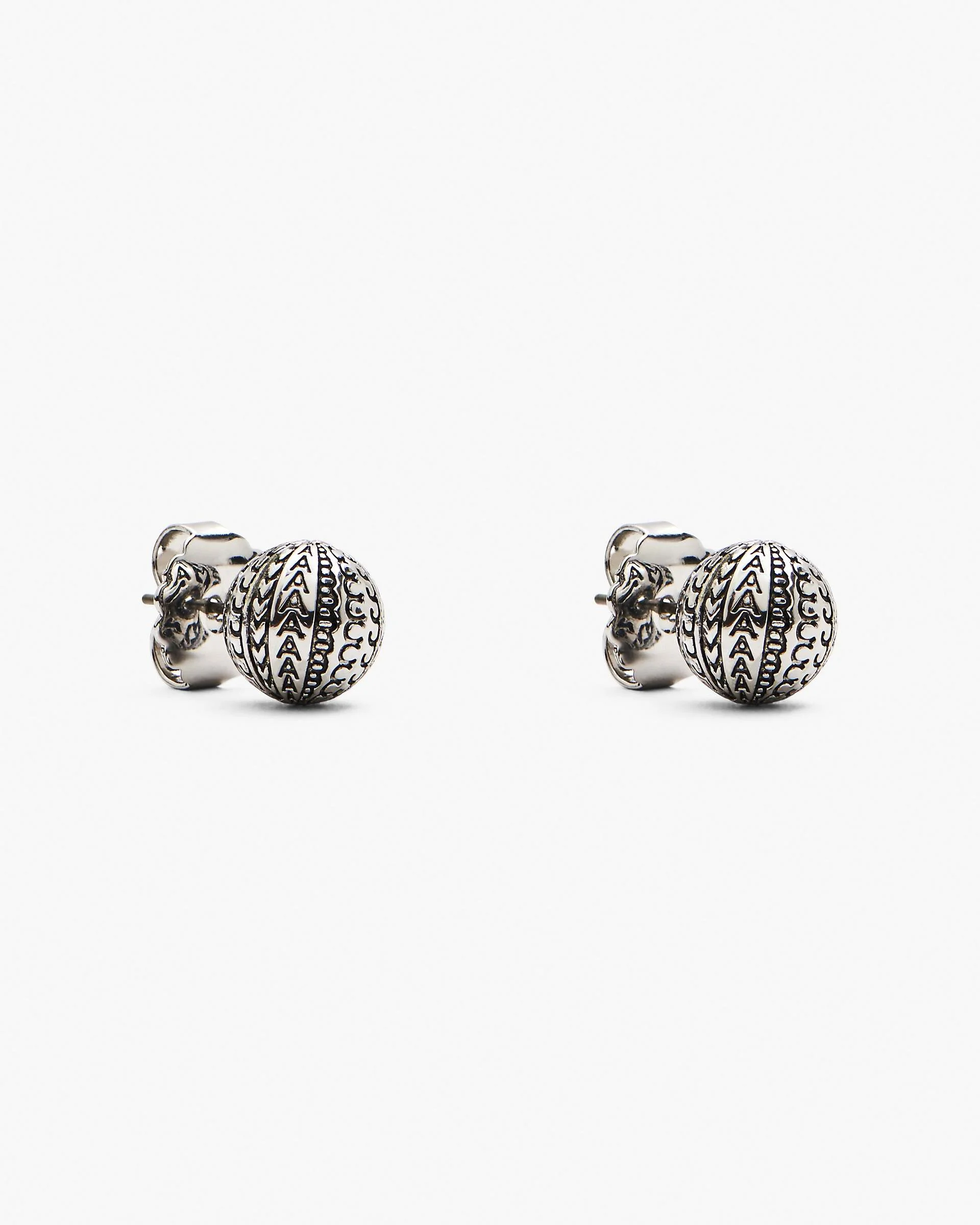 THE MONOGRAM STUD EARRINGS - 1