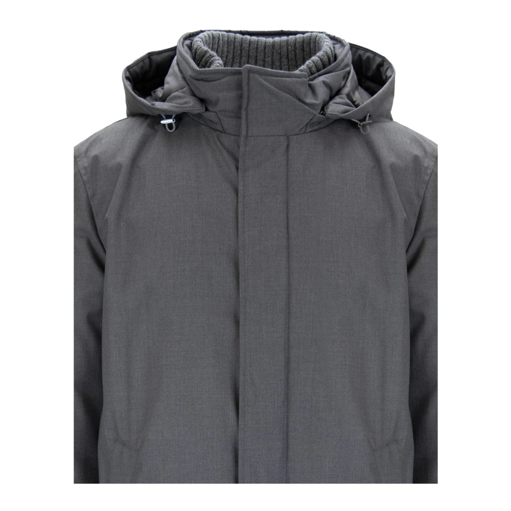 MEN'S ZIP-UP PUFFER JACKET - 3