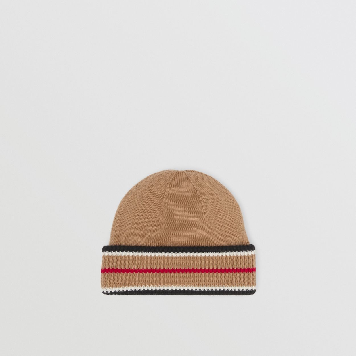 Reversible Icon Stripe Cashmere Cotton Beanie - 6