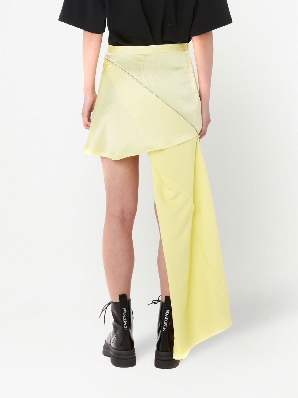 zip-detail mini skirt - 4