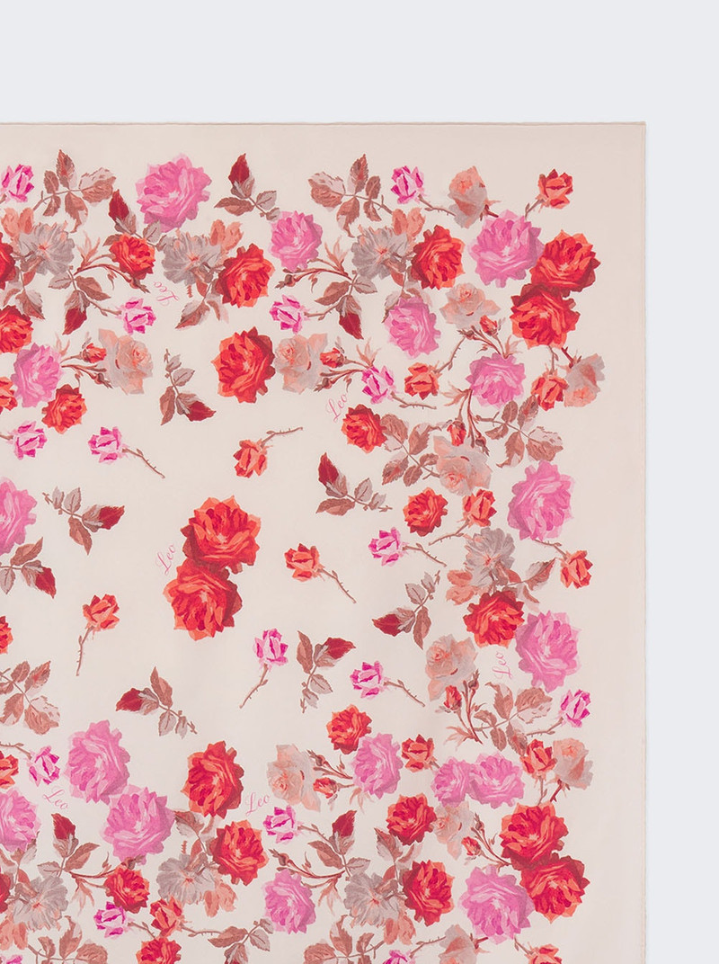 FRAME X Alexandra Leclerc The Lucky Silk Scarf Ltpm outlook