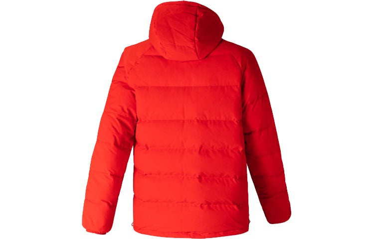 adidas originals Revsbl Jacket 2 Large logo Printing Reversible Sports Stay Warm hooded down Jacket  - 4
