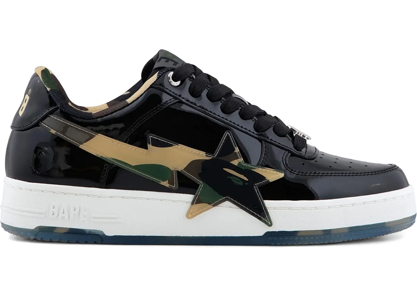 A Bathing Ape Bape Sta OS #2 Black Camo - 1