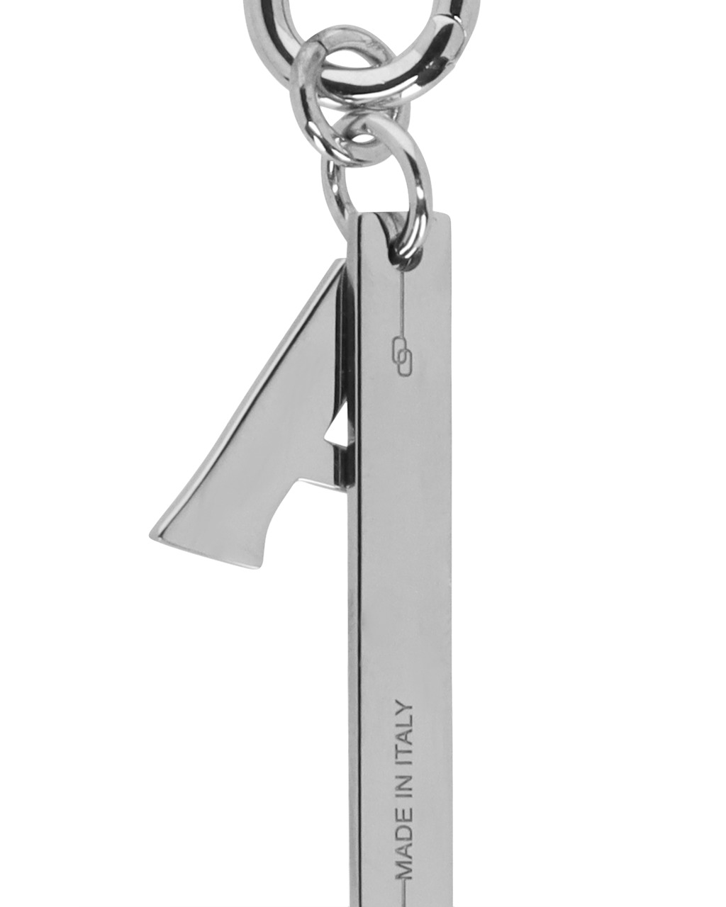 "A" CHARM PENDANT EARRINGS - 4