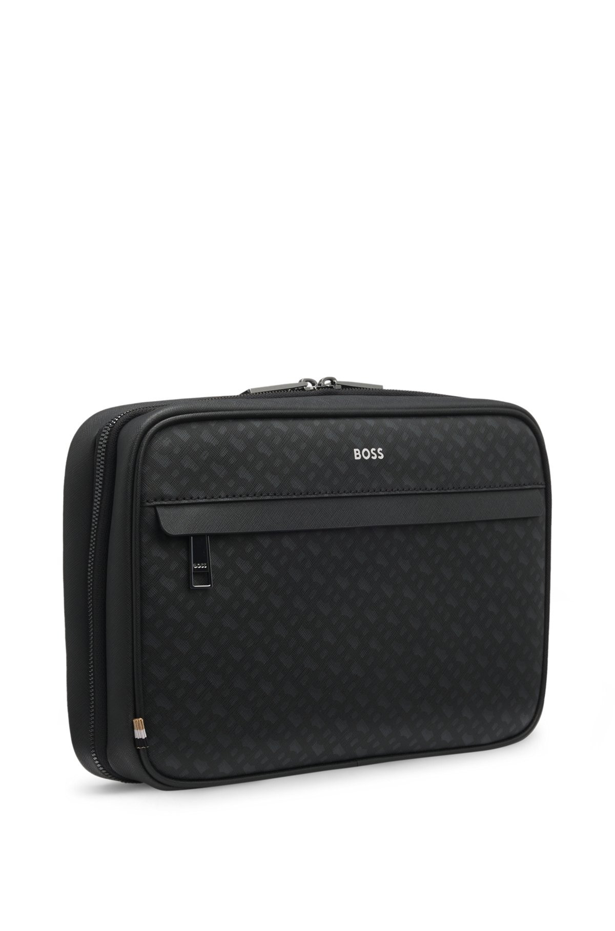 MONOGRAM WASHBAG WITH FOIL-EMBOSSED LOGO - 3