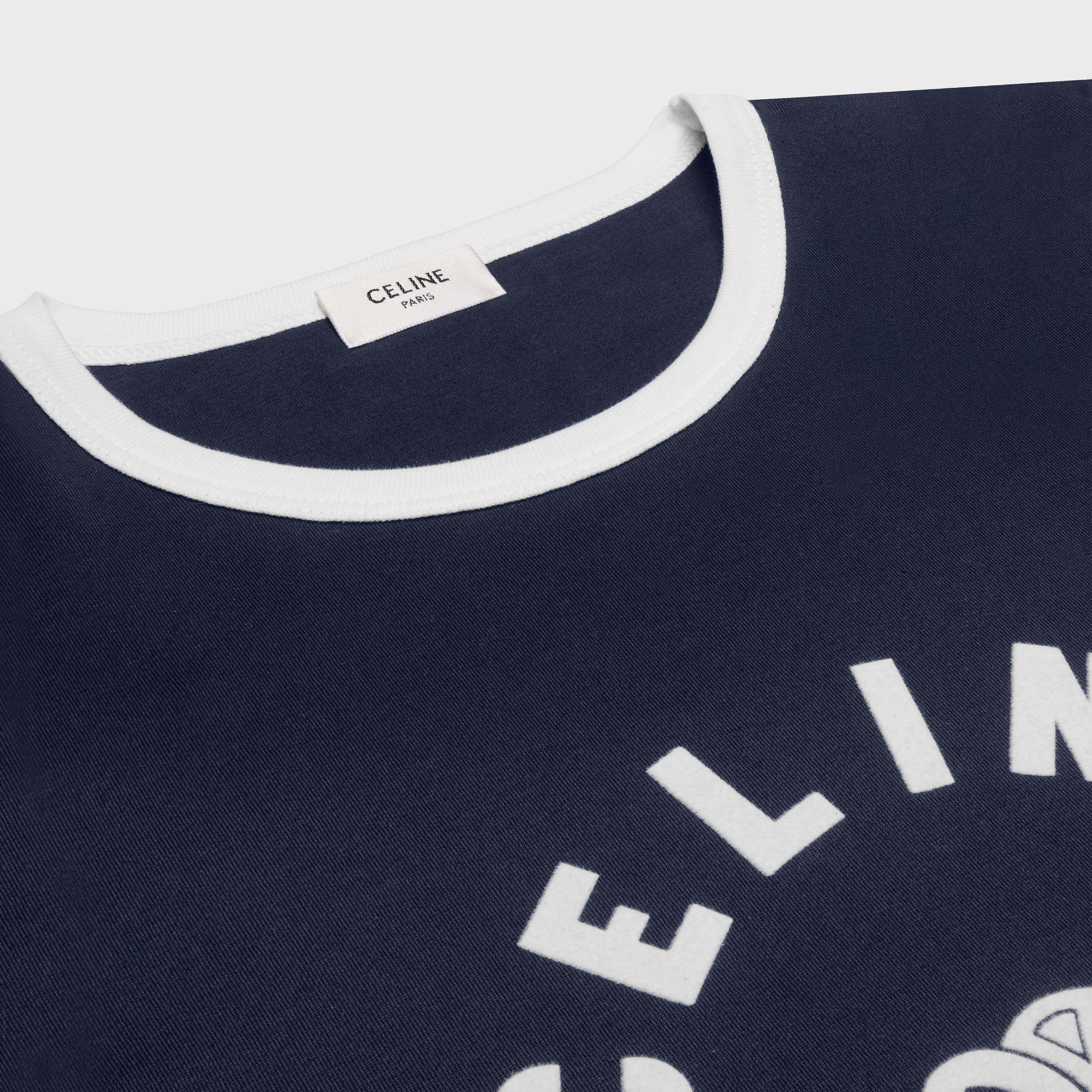 Celine Triomphe t-shirt in cotton jersey - 3
