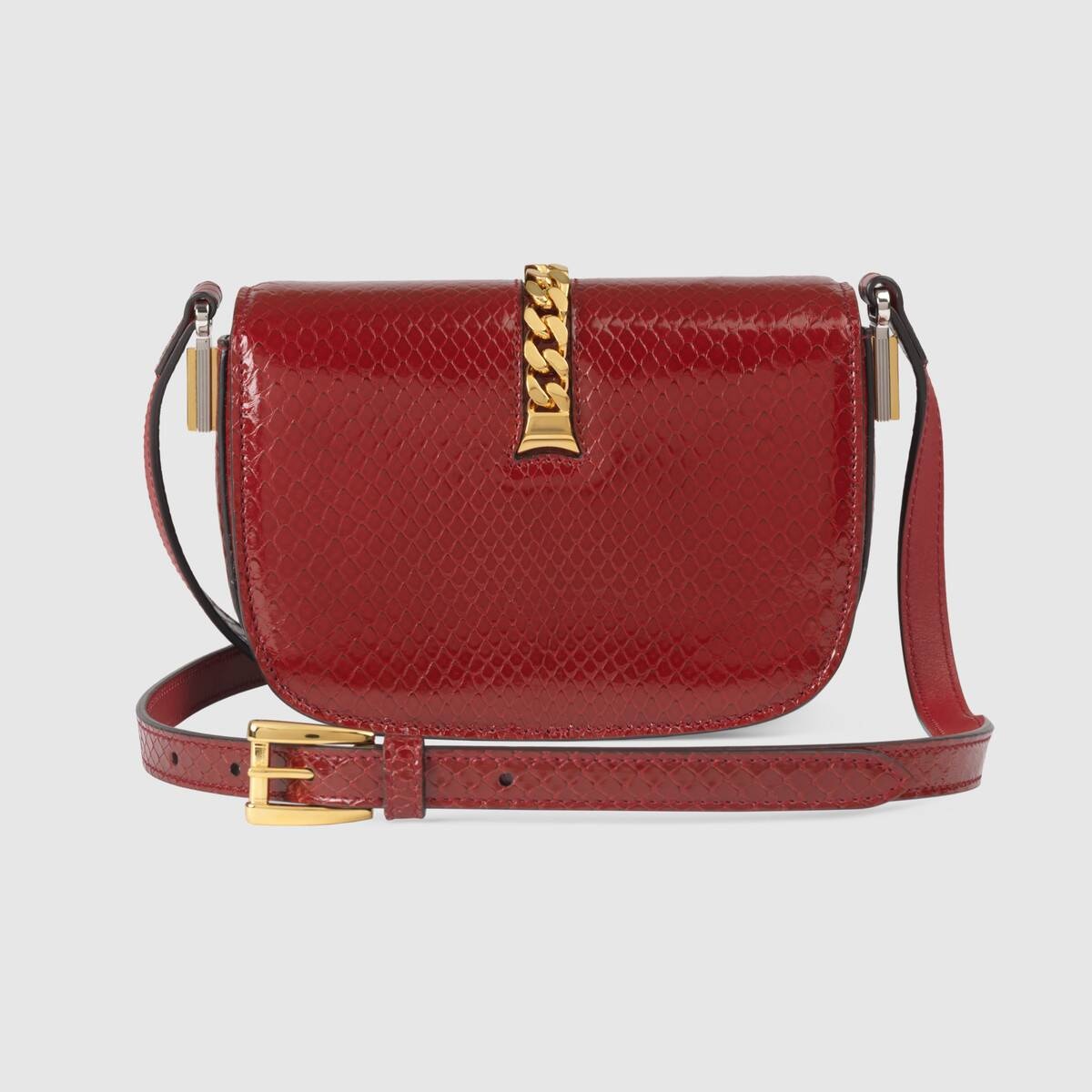 Sylvie 1969 python mini shoulder bag - 3