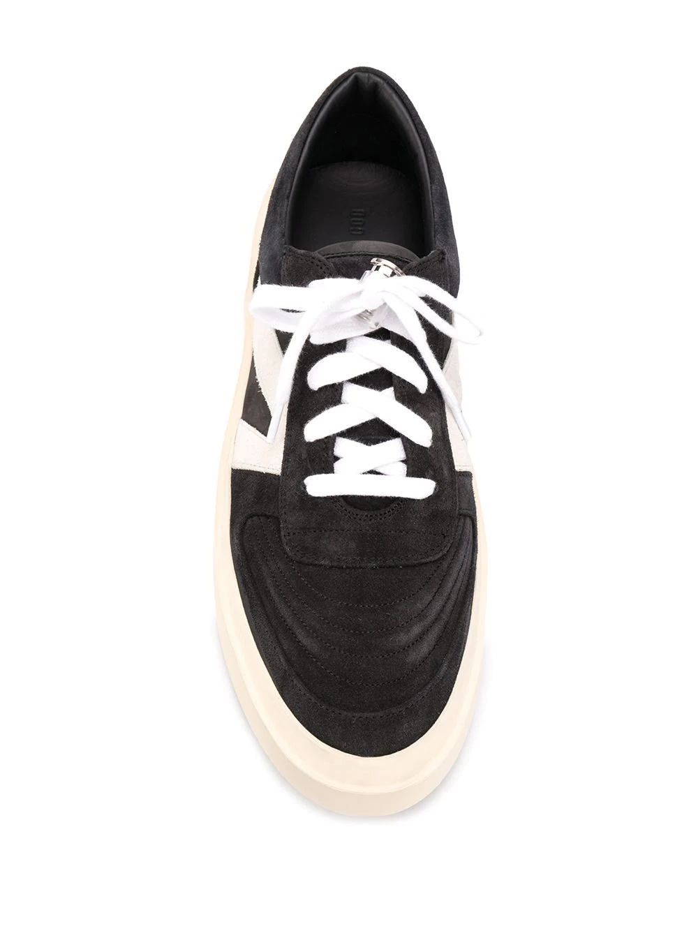 low-top lace-up sneakers - 4