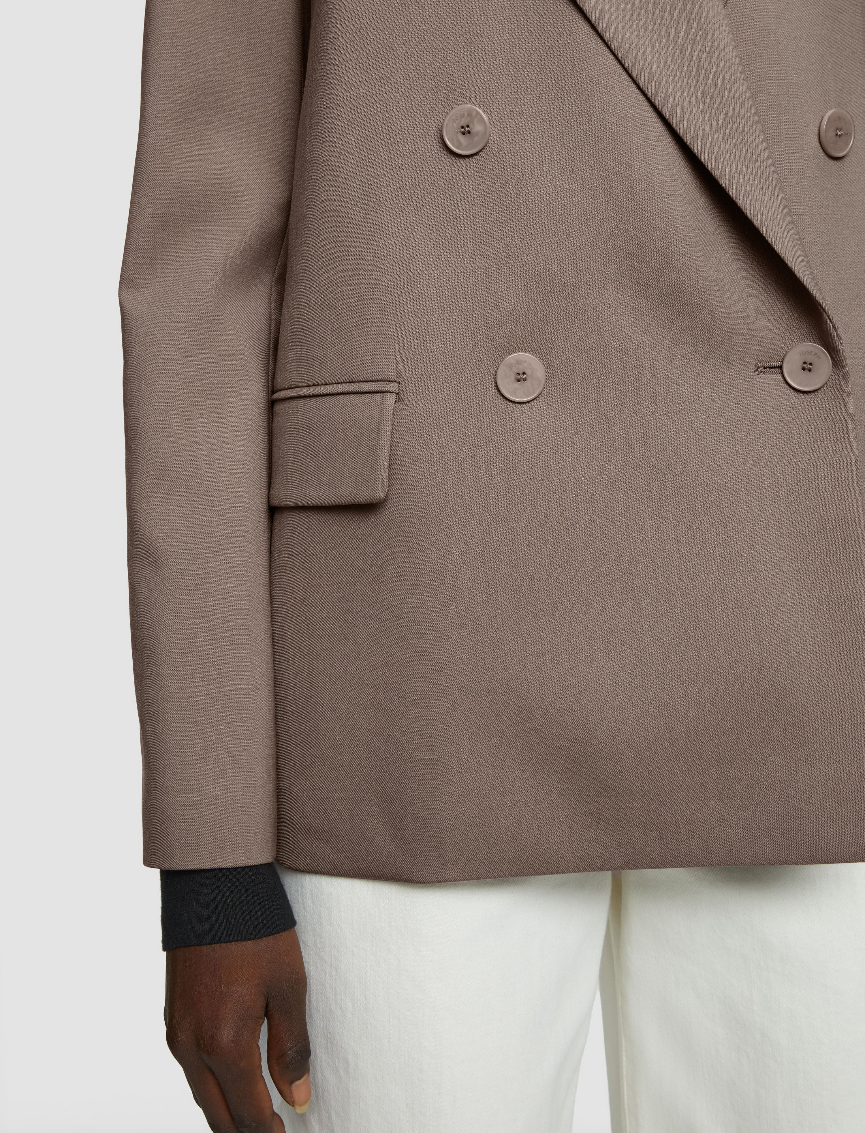 Jaden Tailoring Wool Stretch Jacket - 5