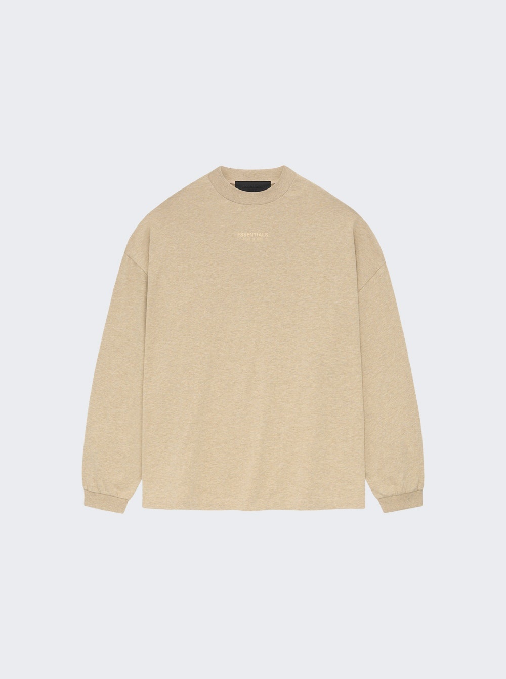 Essentials Long Sleeve Tee Gold Heather - 1