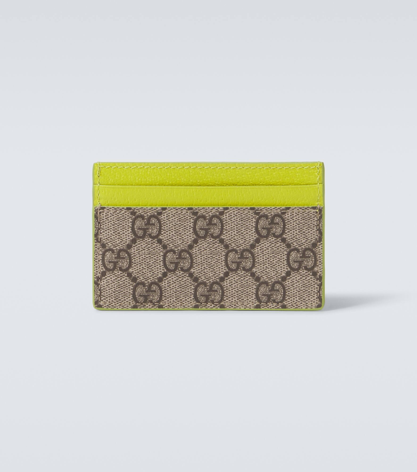 GG Canvas card holder - 2