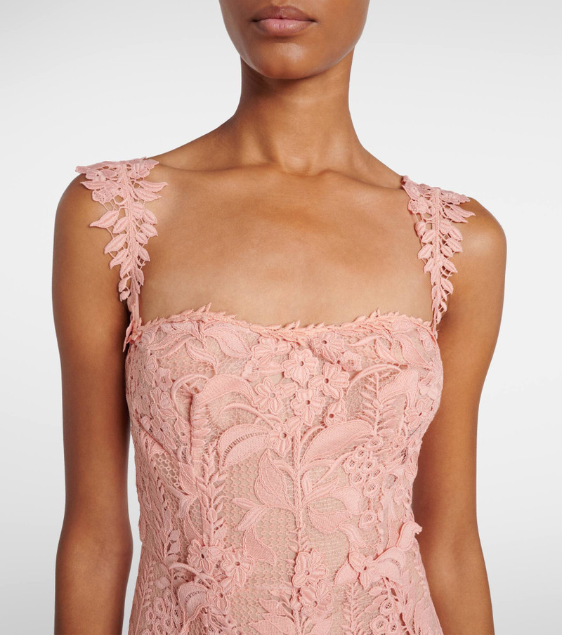Guipure lace cocktail dress 4
