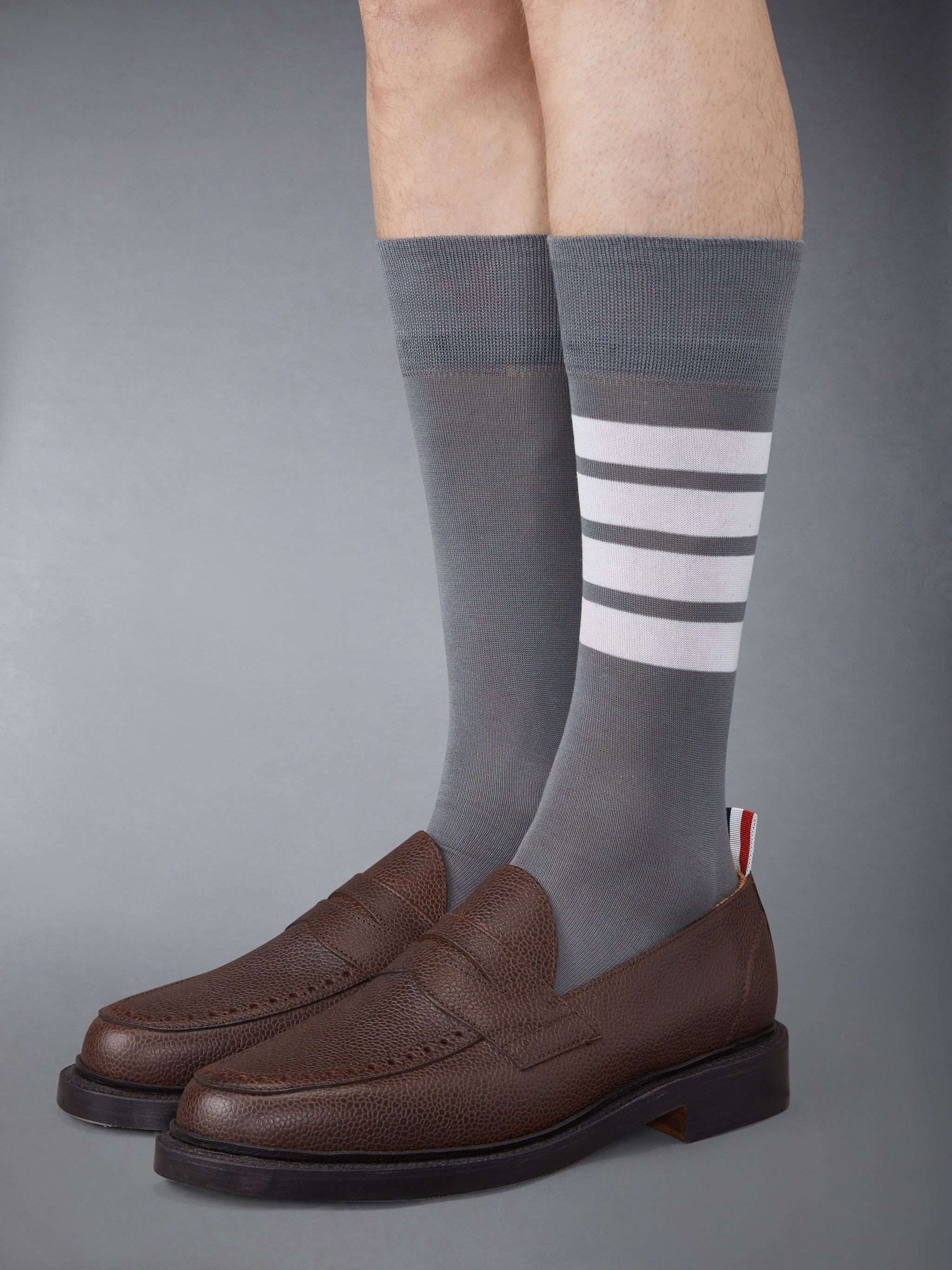 Pebble Grain Penny Loafer - 4