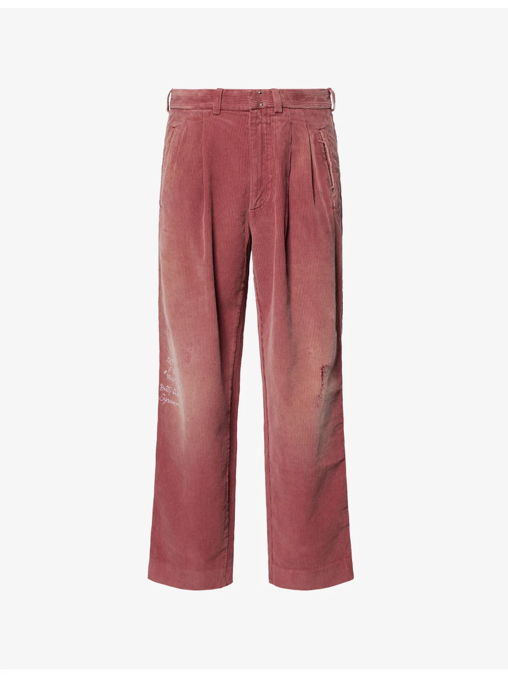 Synanon Corduroy Cotton Trousers - 1