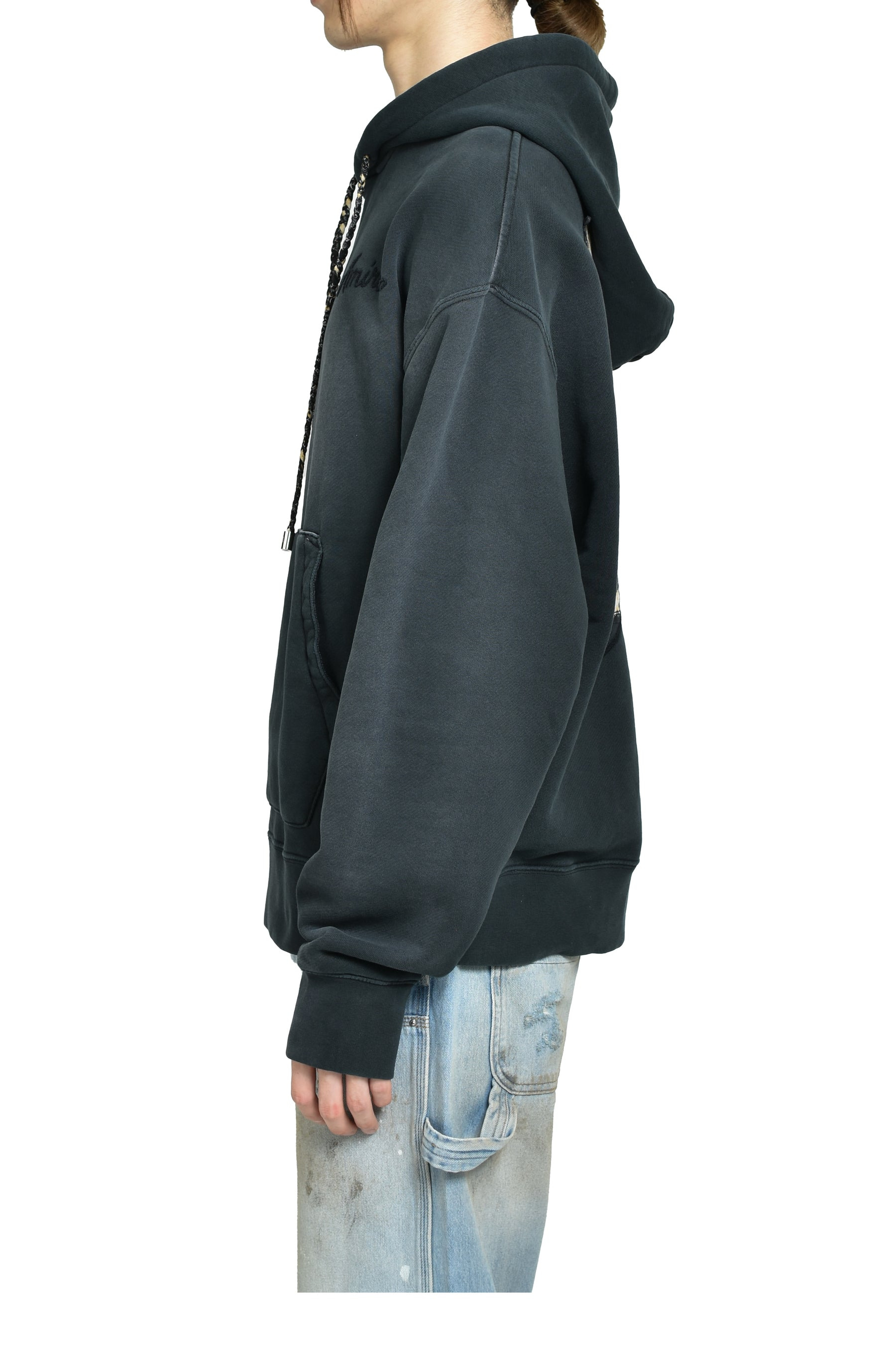 BLEACH BANDANA OS HOODIE / BLK - 3