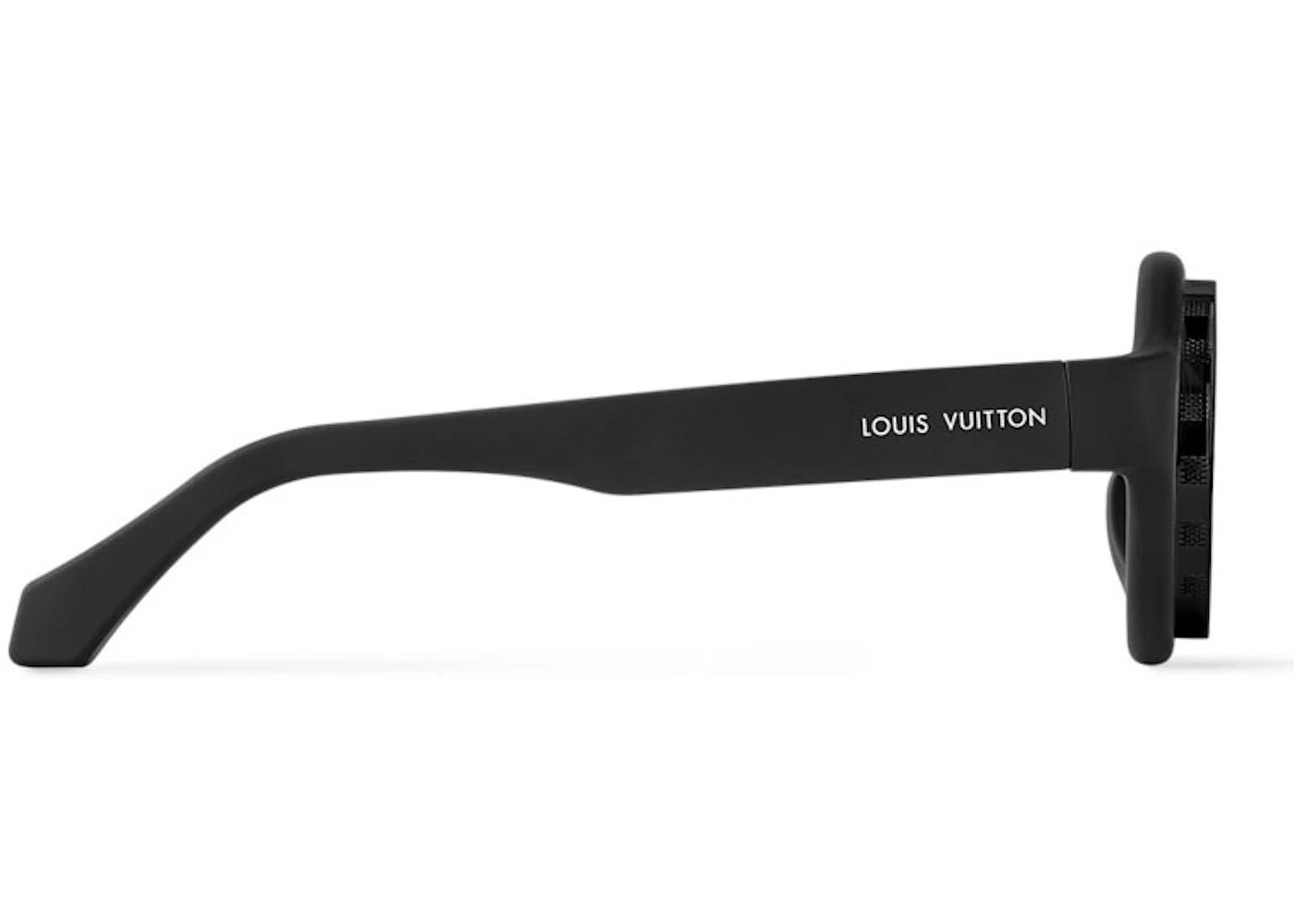 Louis Vuitton LV Super Vision Round Sunglasses Deep Black (Z2737U) - 2