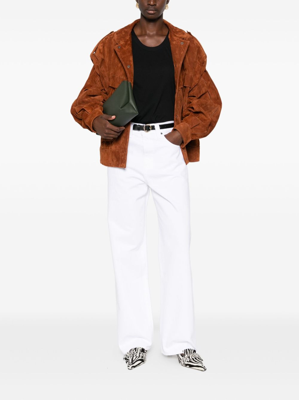 button-fly jeans - 2