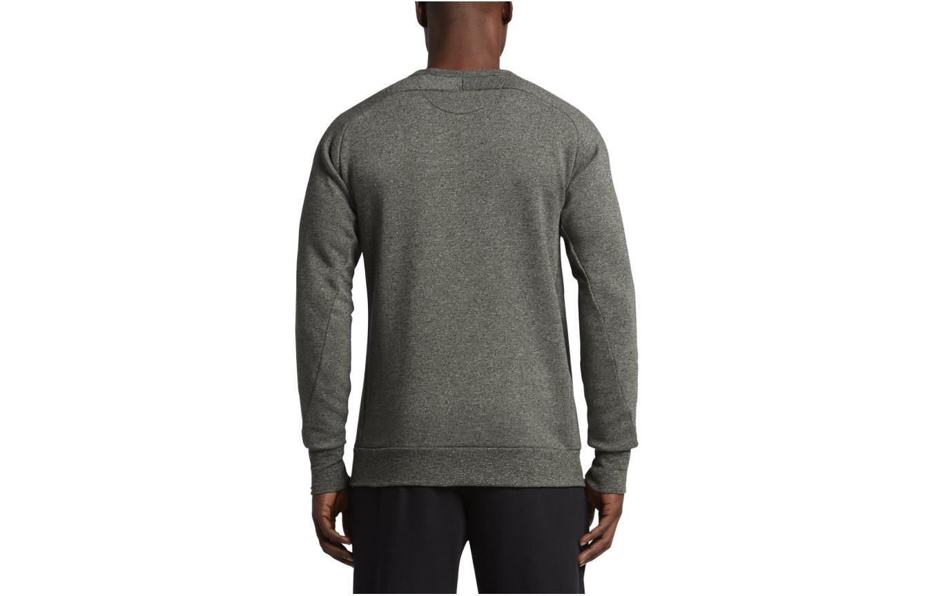 Air Jordan Icon Fleece Men's Sweatshirt 'Grey' 802185-355 - 3